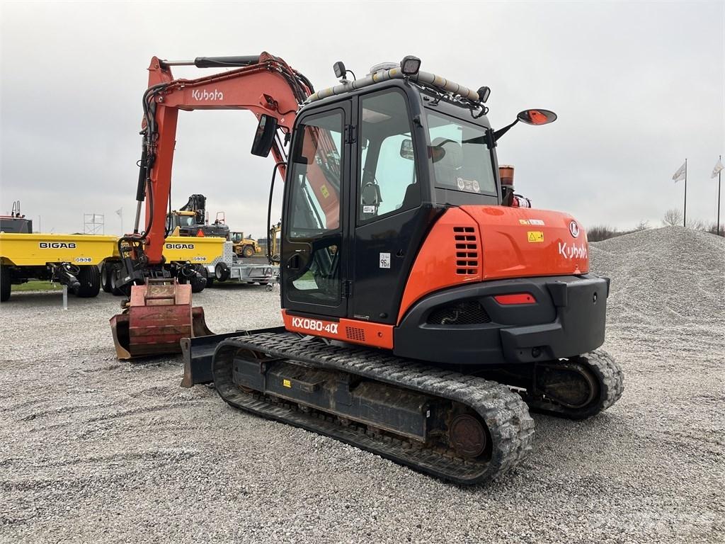 Kubota KX 080-4 Escavadoras Midi 7t - 12t