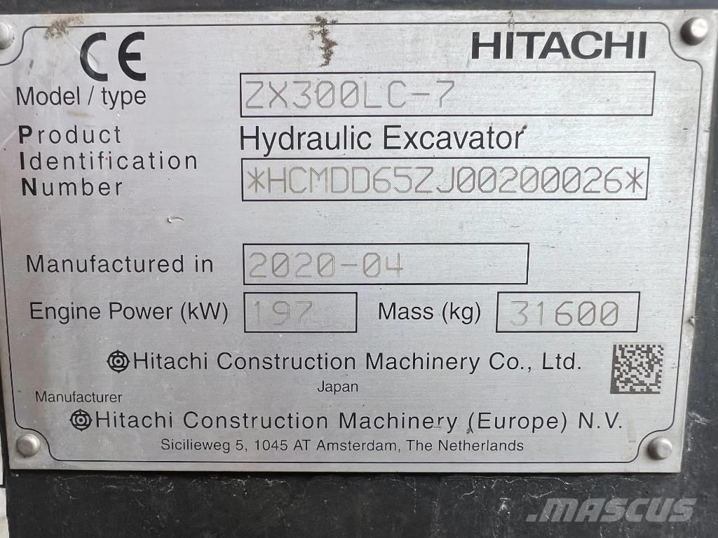 Hitachi ZX 300 LC-7 Escavadeiras de esteiras