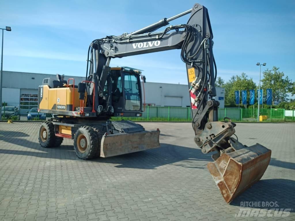 Volvo EW 180 E Escavadoras de rodas