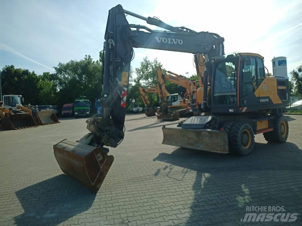 Volvo EW 180 E Escavadoras de rodas