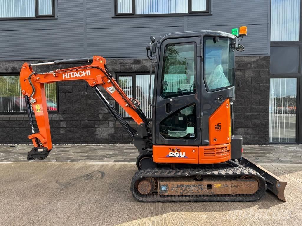 Hitachi ZX 26 U-6 Miniescavadeiras