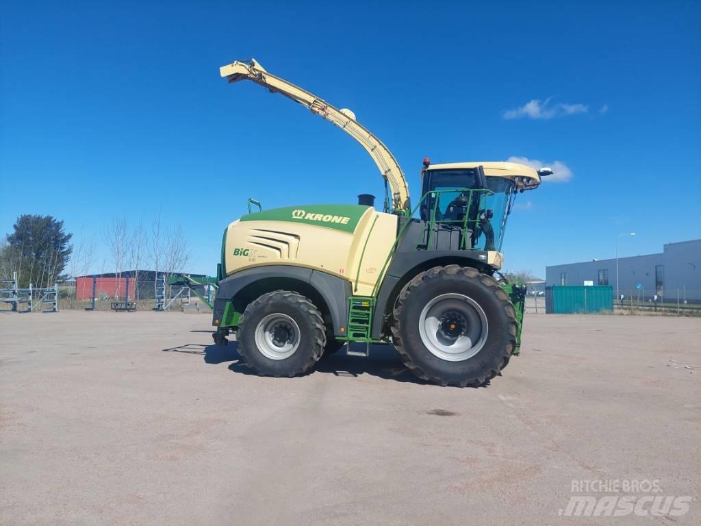 Krone Big X 630 Forrageiras auto-propulsionadas