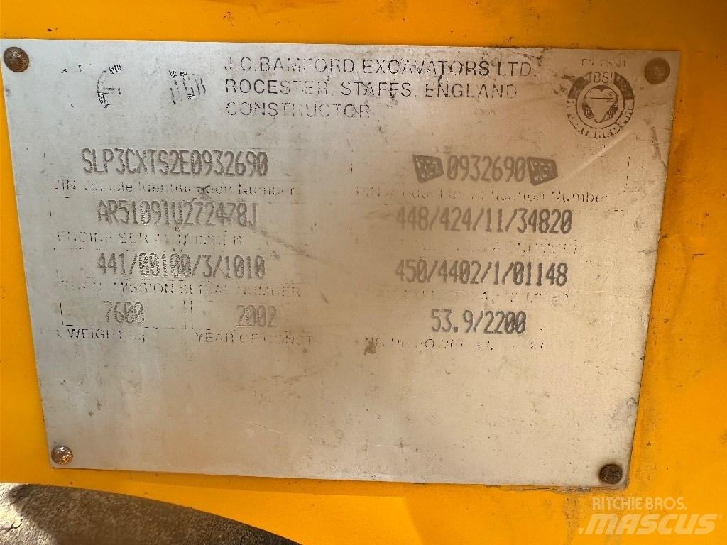 JCB 3 CX Retroescavadeiras