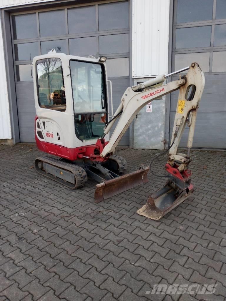 Takeuchi TB 216 Miniescavadeiras