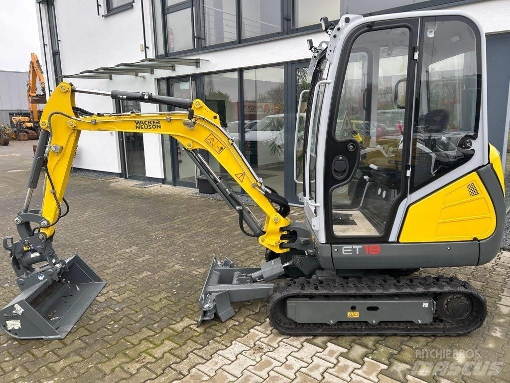 Wacker Neuson ET18 Escavadeiras de esteiras