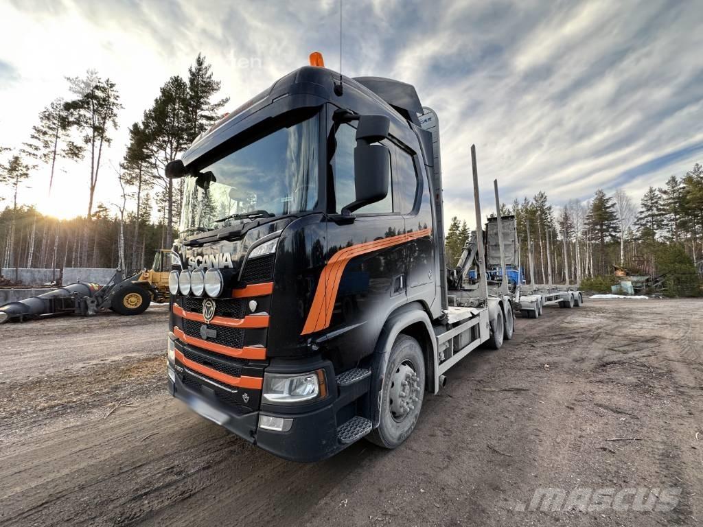 Scania R 650 Ekipage Caminhões de transporte de troncos