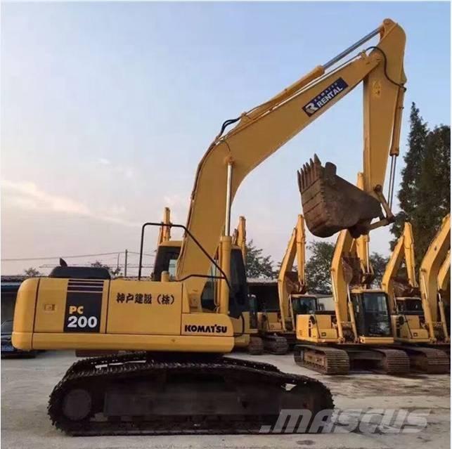 Komatsu pc200-7 Escavadeiras de esteiras