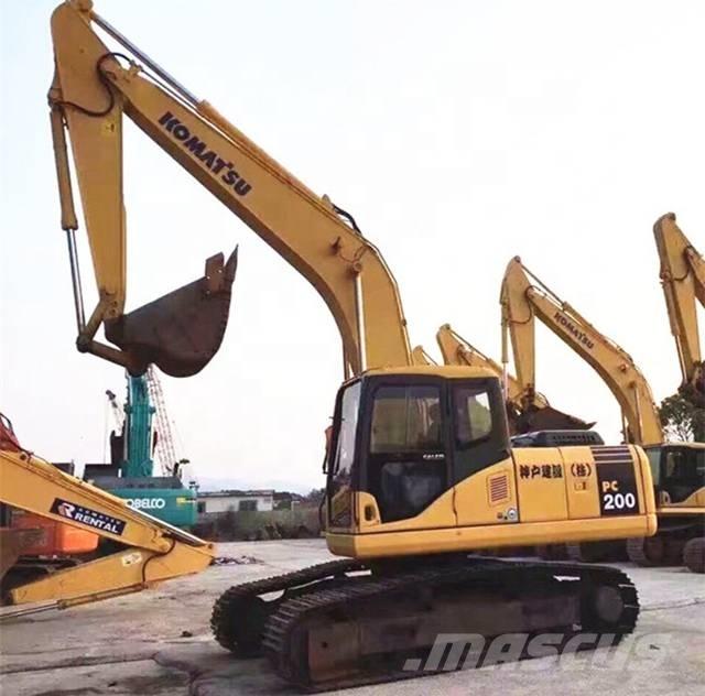 Komatsu pc200-7 Escavadeiras de esteiras