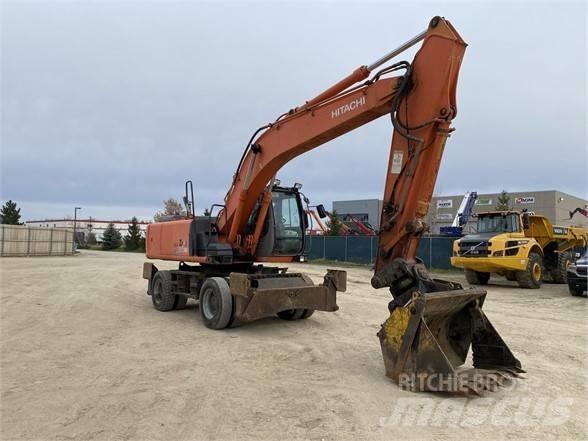 Hitachi ZX 210 W Escavadoras de rodas
