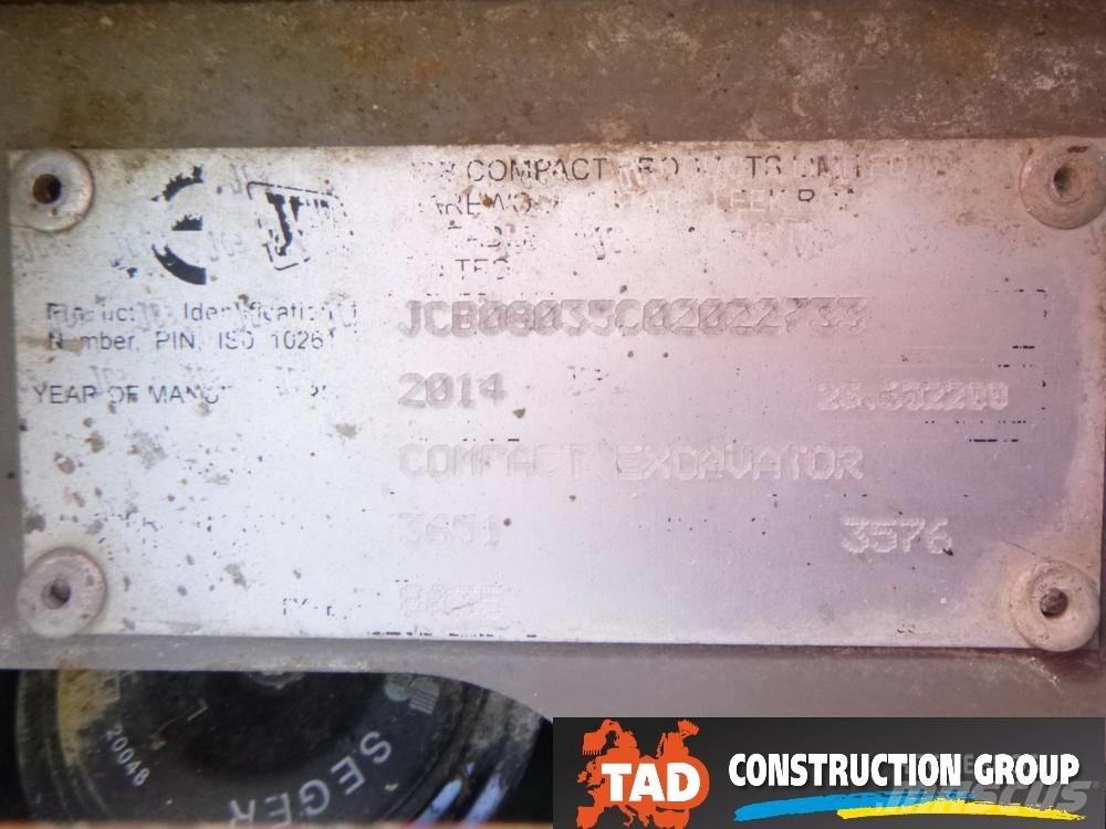 JCB 8035 ZTS Miniescavadeiras