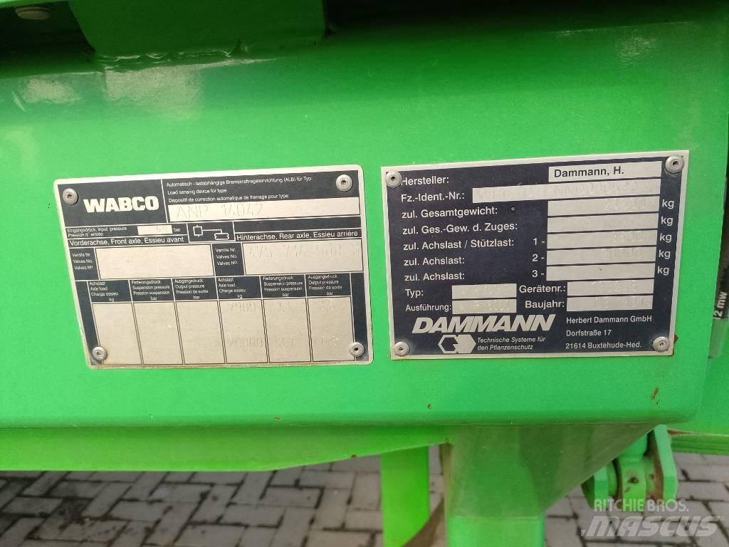 Dammann ANP 14042 Pulverizadores rebocados