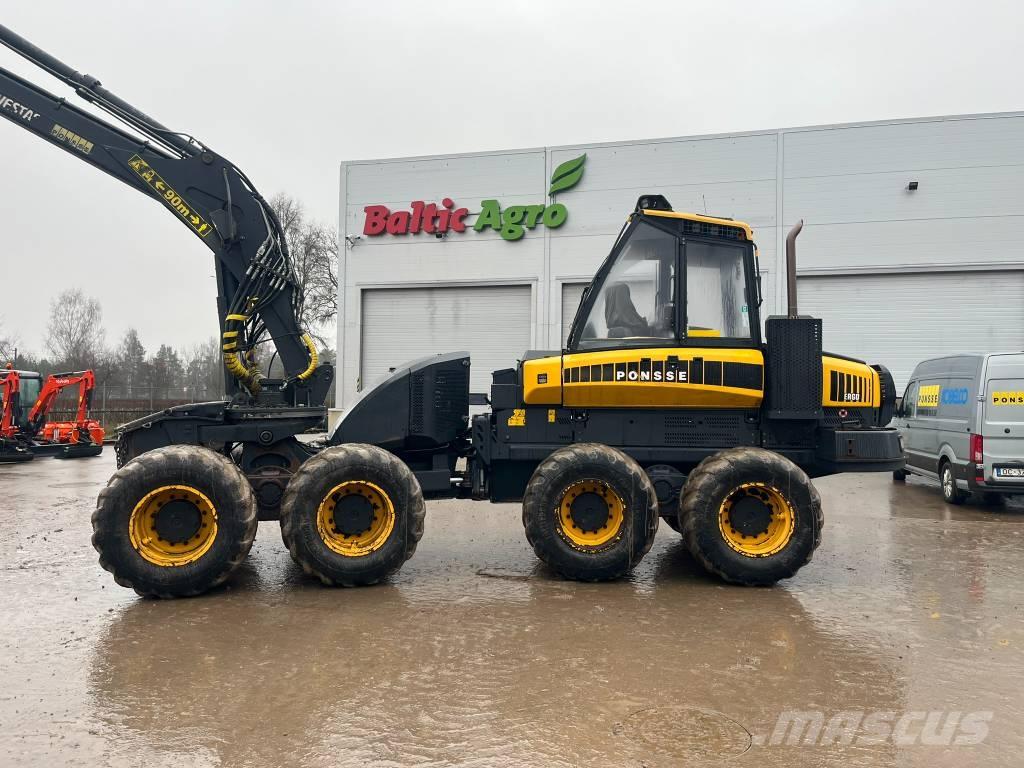 Ponsse Ergo 8W Processadores florestais