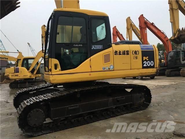 Komatsu pc200-7 Escavadeiras de esteiras