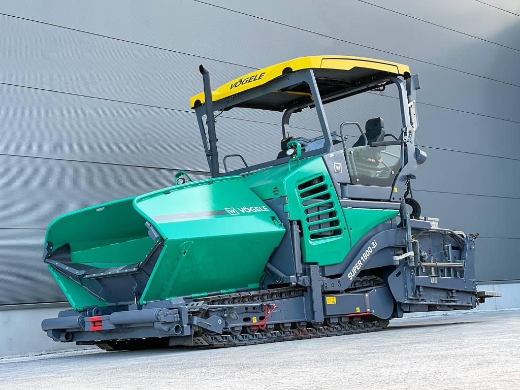 Vögele SUPER 1800-3I Espalhadoras de asfalto