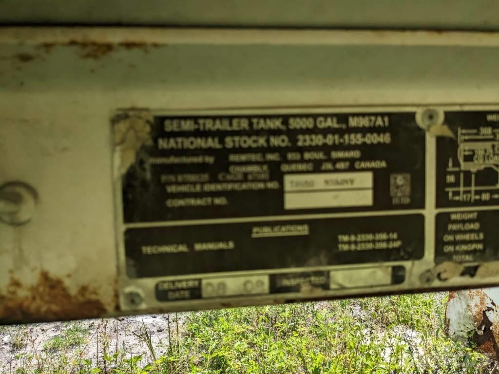 Remtec m67a1 Reboques cisterna