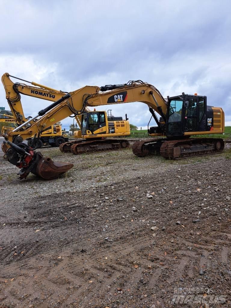 CAT 318 E L Escavadeiras de esteiras