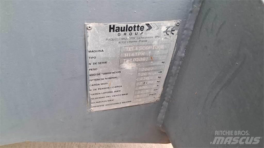 Haulotte H16TPX Elevadores braços Telescópicos