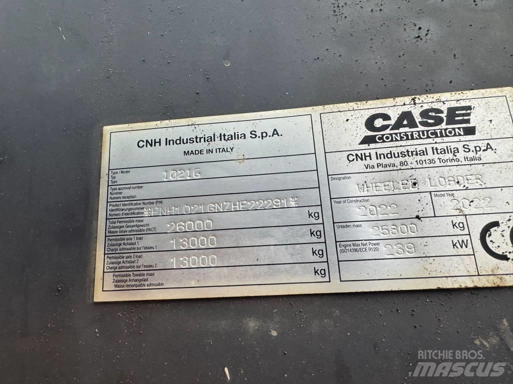 CASE 1121 G Carregadeiras de rodas