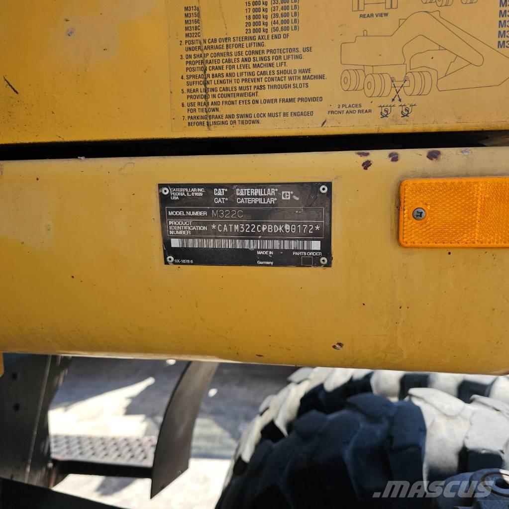CAT 322 C Escavadoras de rodas
