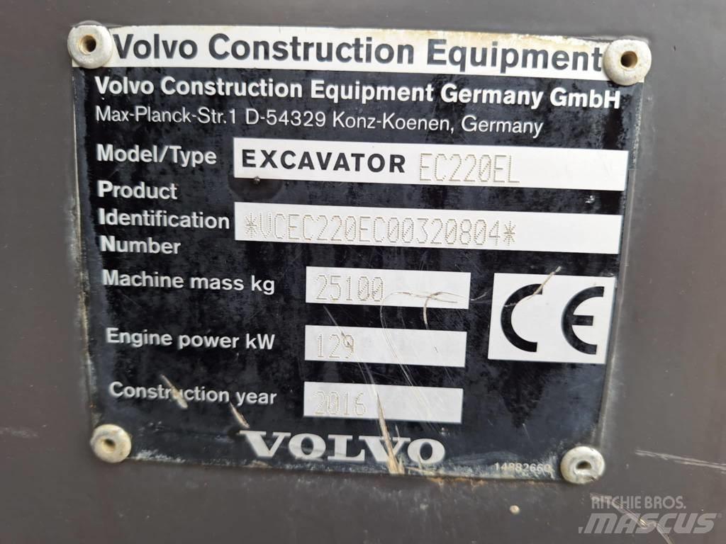 Volvo EC 220 EL Escavadeiras de esteiras