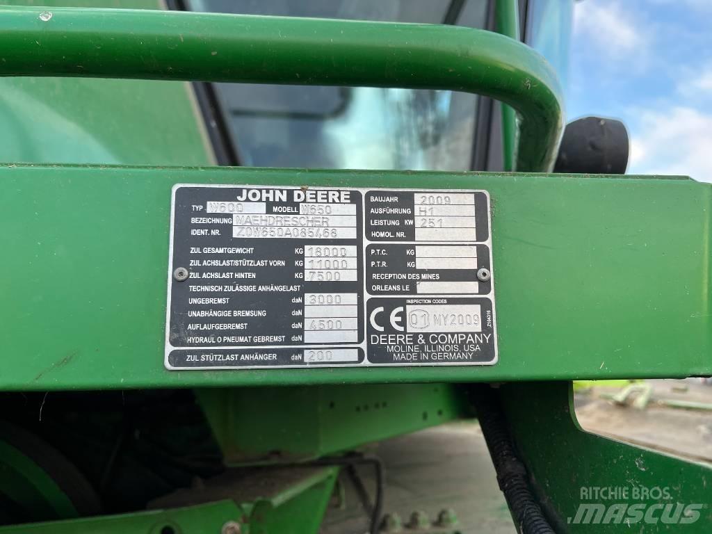 John Deere W 650 i Ceifeiras debulhadoras