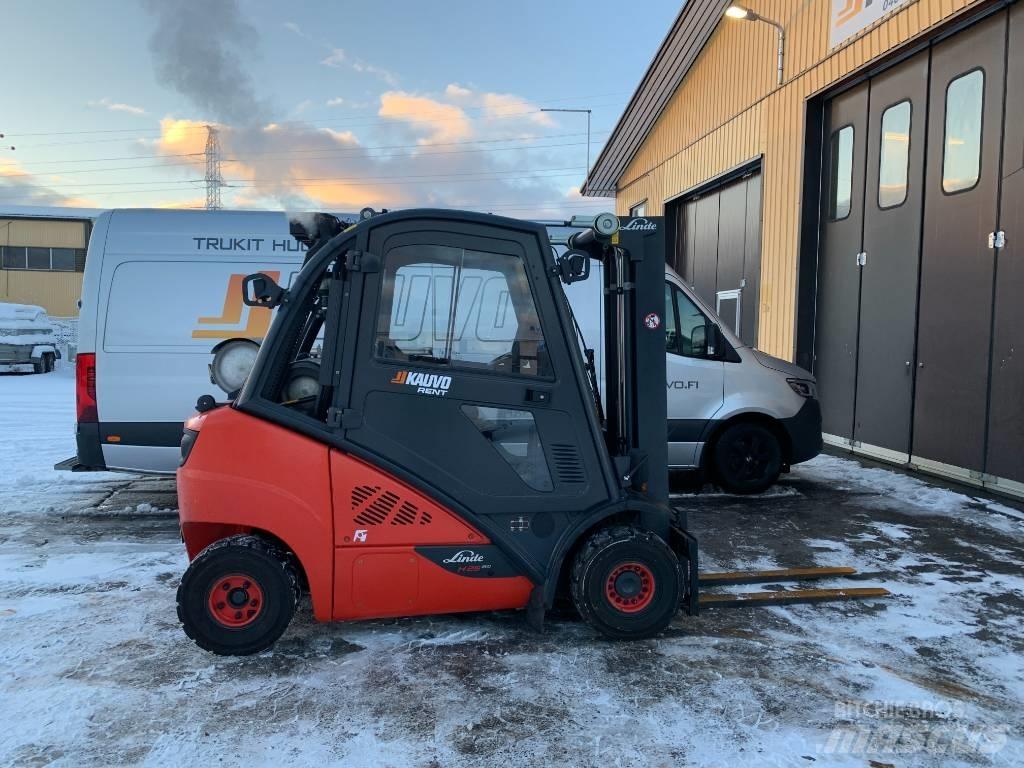 Linde H25T-02 Empilhadores a gás