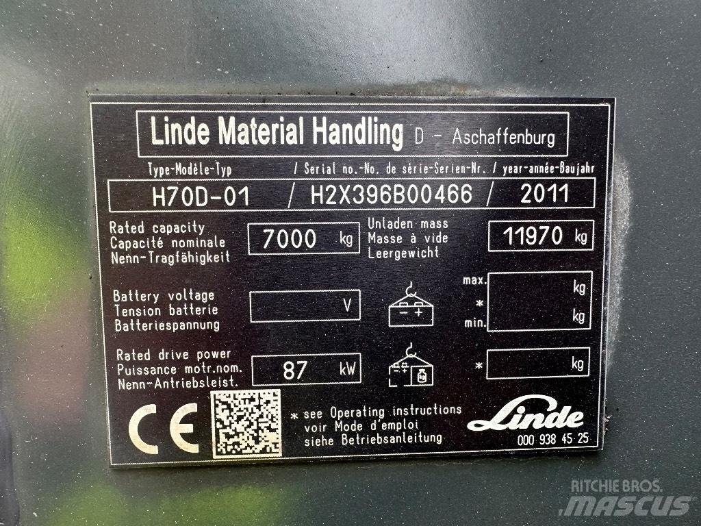 Linde H70D Empilhadores Diesel