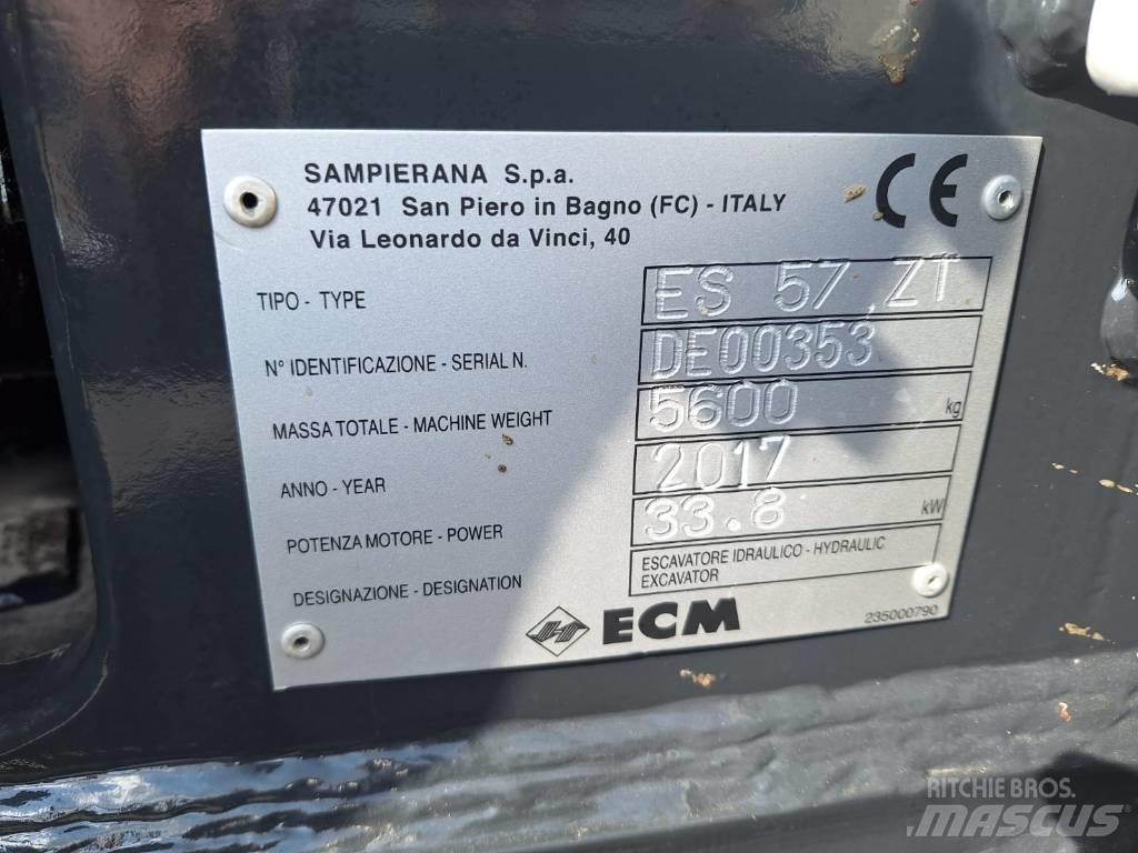 ECM ES 57 ZT Miniescavadeiras