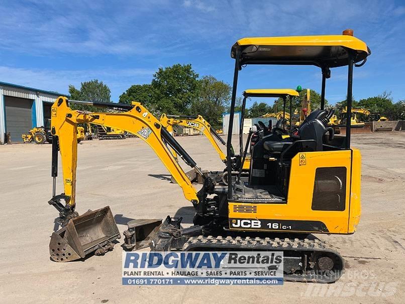 JCB 16 C-1 Miniescavadeiras