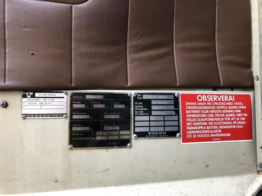 Volvo F85 Outros Camiões