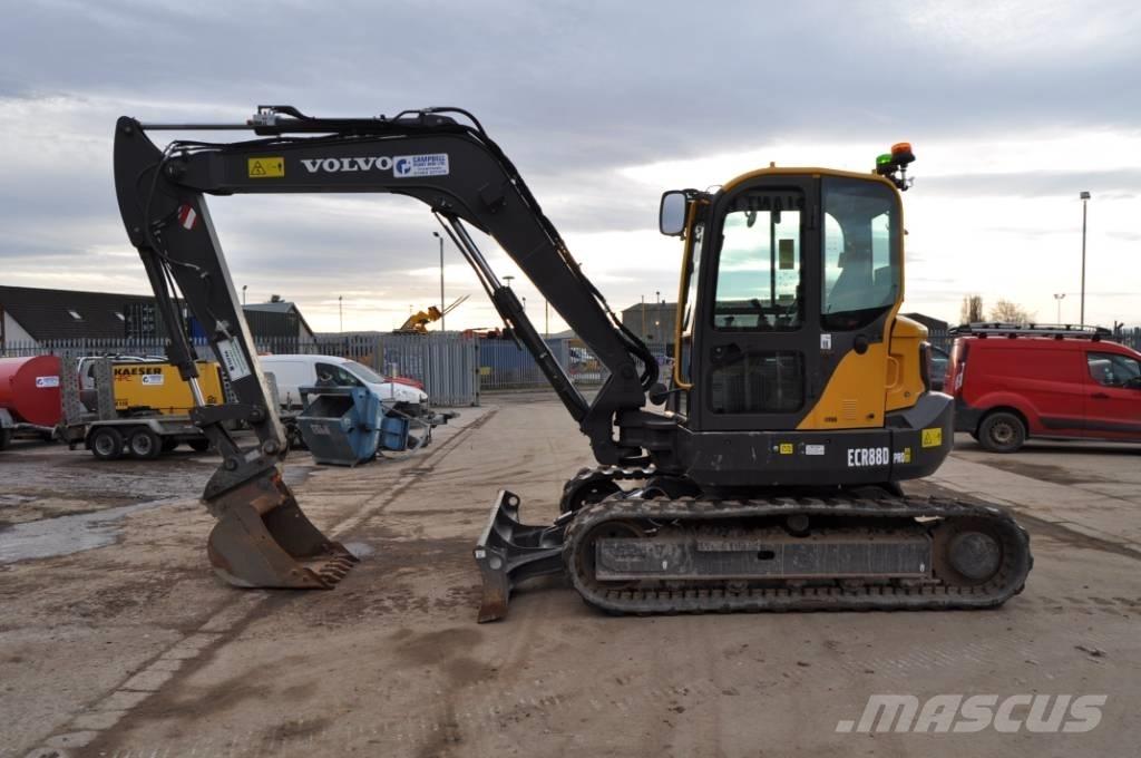 Volvo ECR 88 D Escavadoras Midi 7t - 12t