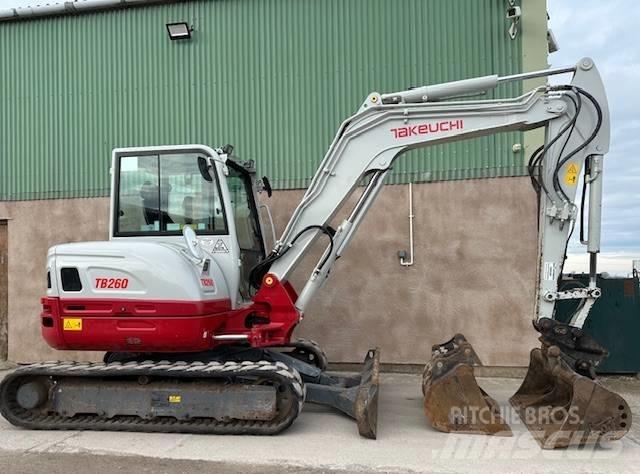 Takeuchi TB 260 Miniescavadeiras