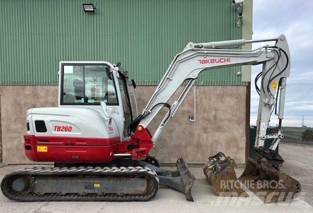 Takeuchi TB 260 Miniescavadeiras