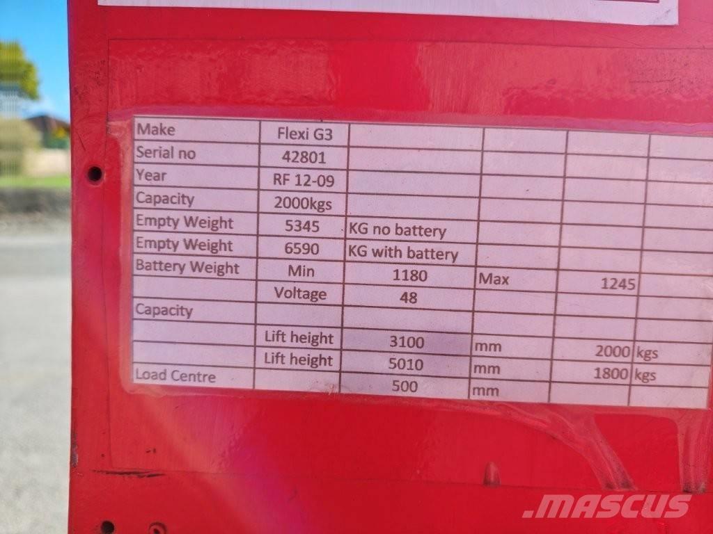 Flexi G3 Empilhadores eléctricos