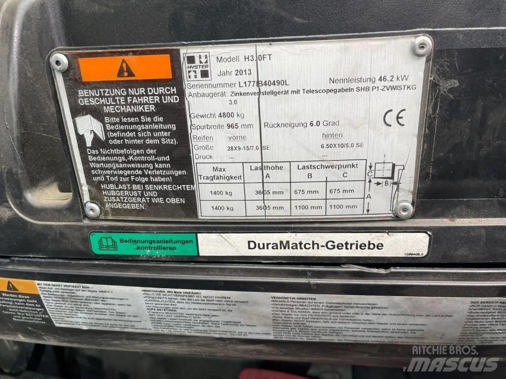 Hyster H 30 FT Empilhadores a gás