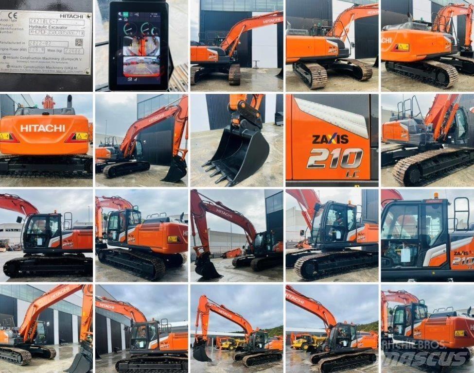 Hitachi ZX 210 LC-7 Escavadeiras de esteiras