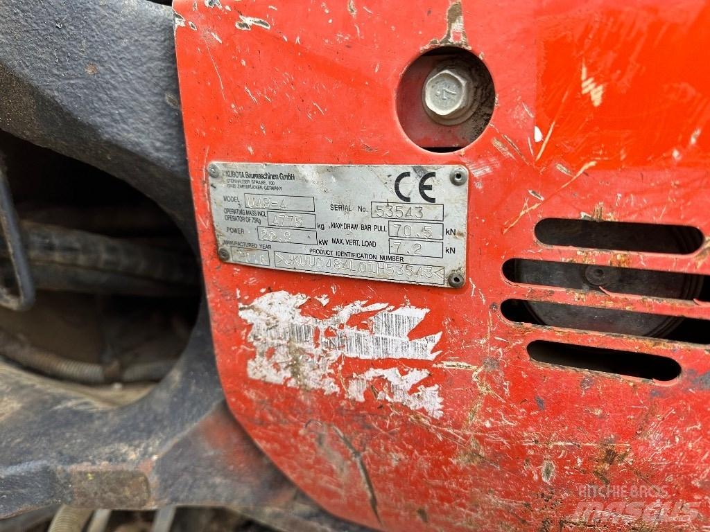 Kubota KX 048-4 Miniescavadeiras