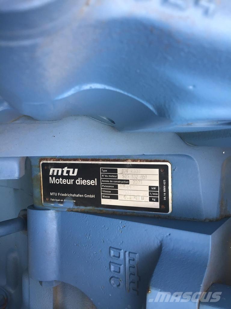 MTU 12V 4000 USED Motores