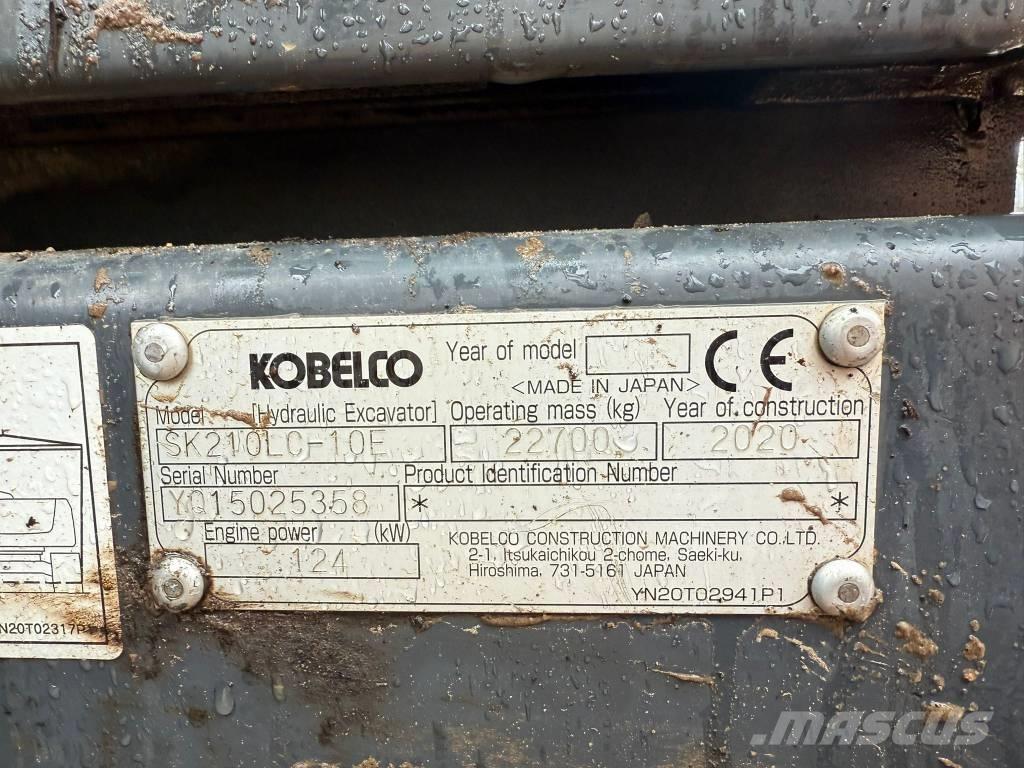 Kobelco SK 210 LC-10 Escavadeiras de esteiras
