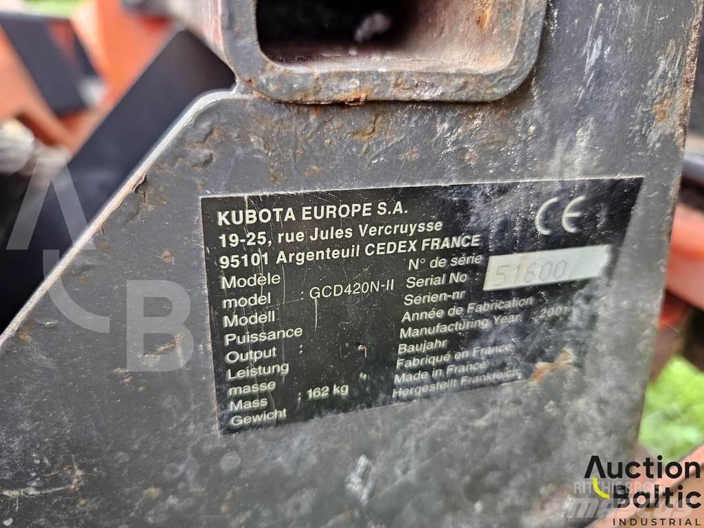 Kubota GCD420N-II Corta-Relvas Riders