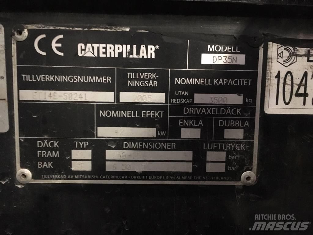CAT DP 35 N Empilhadores Diesel