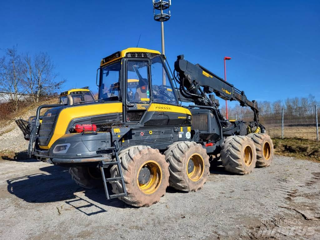 Ponsse Ergo 8W Processadores florestais