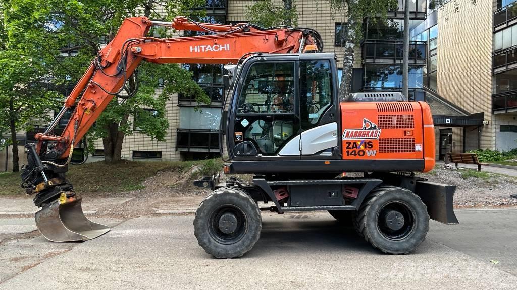 Hitachi ZX140W-5B Escavadoras de rodas