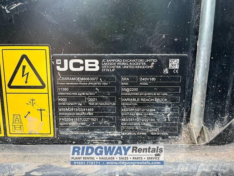 JCB 540-180 Manipulador telescópico