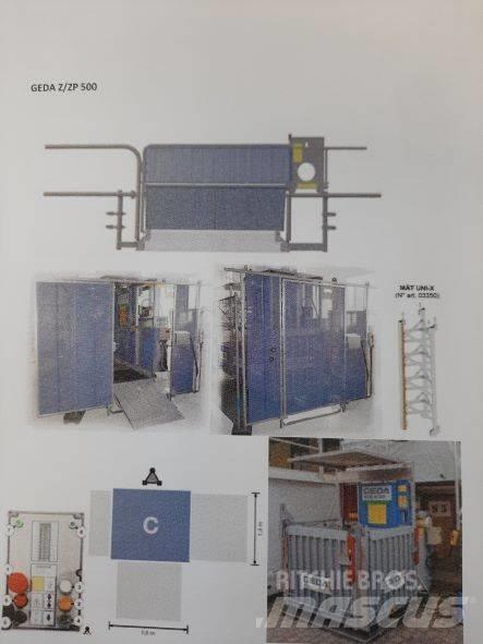 Geda 500 Z ZP Plataformas de Mastro Vertical