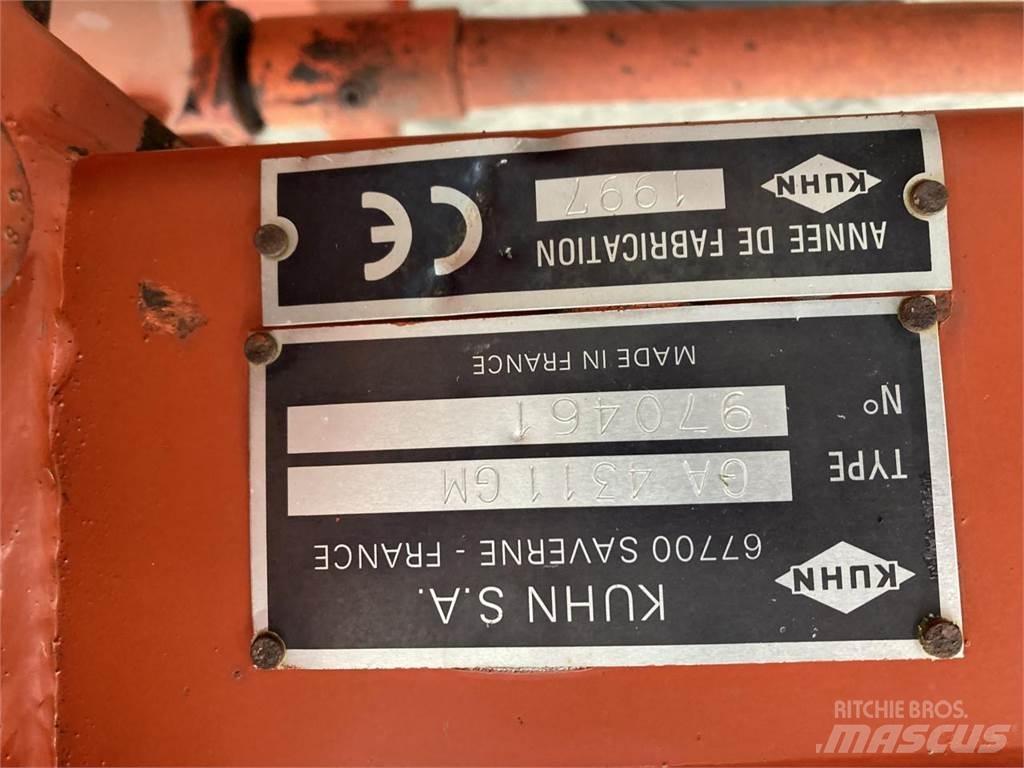 Kuhn GA 4311 GM Gadanheiras-fileiras