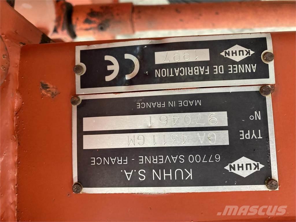 Kuhn GA 4311 GM Gadanheiras-fileiras