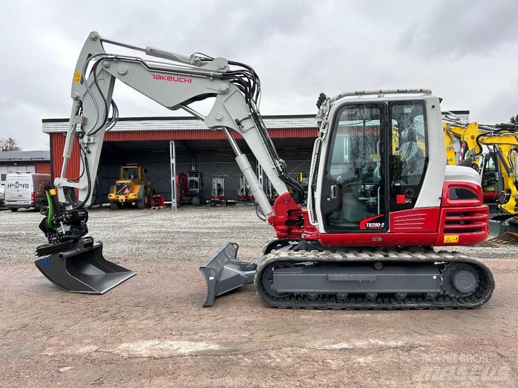 Takeuchi TB290 Escavadoras Midi 7t - 12t