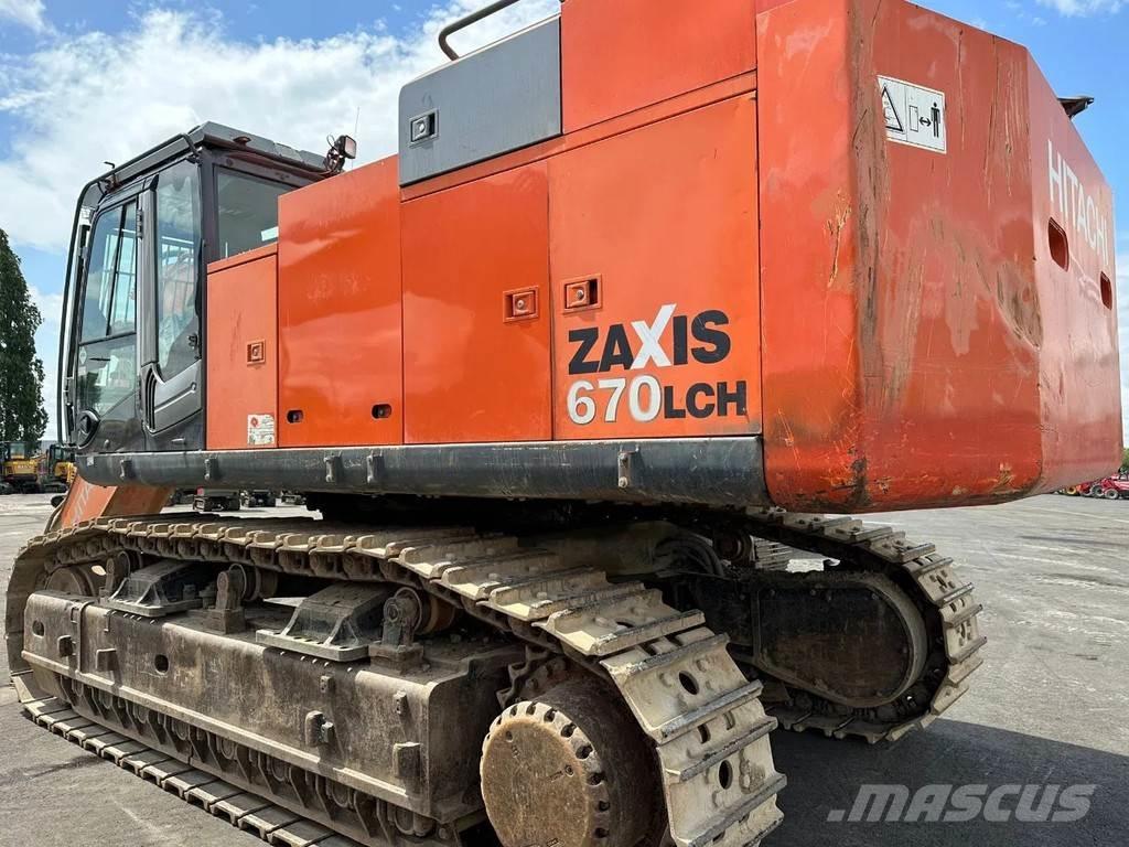 Hitachi ZX670CH-3 Escavadeiras de esteiras