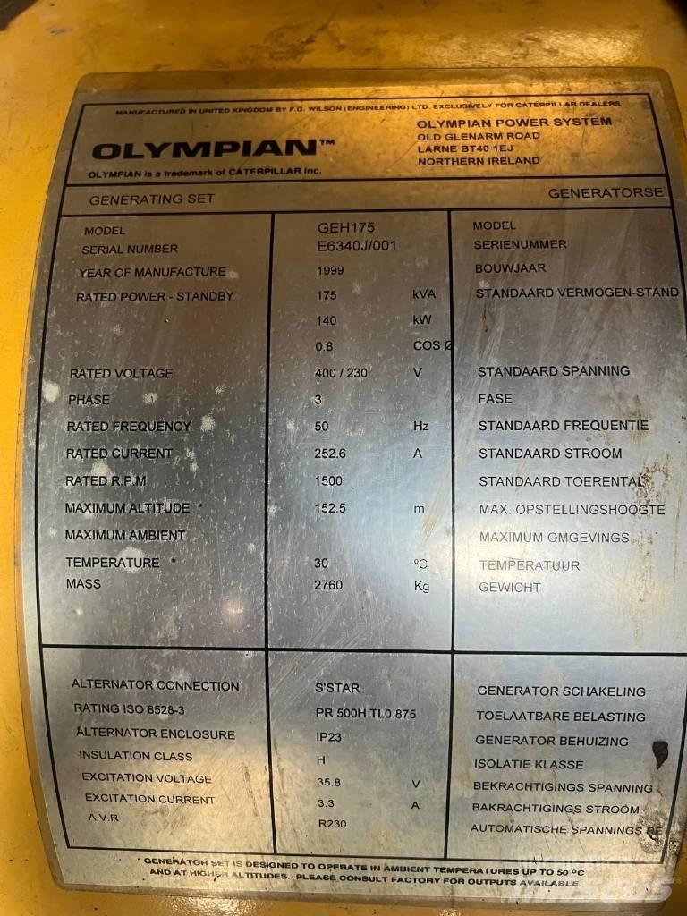 Olympian GEH 175 Geradores Diesel